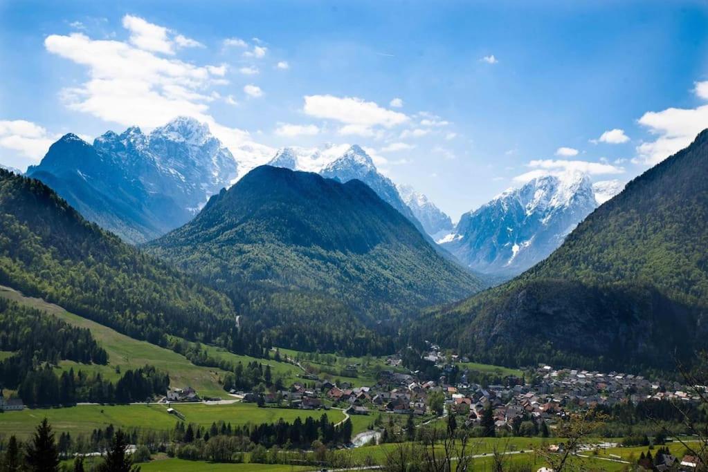 Idyllic Triglav Forest Retreat - Alps, Trails, Lakes, Falls Mojstrana Luaran gambar